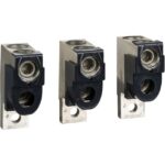 Schneider Distribution - 3 bornes (Al) pour 2 câbles 50-120mm² +séparateur de phases pour Compact NSX100- - LV429218