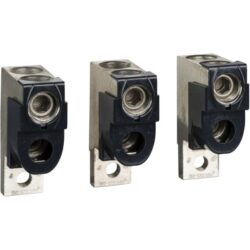 Schneider Distribution - 3 bornes (Al) pour 2 câbles 50-120mm² +séparateur de phases pour Compact NSX100- - LV429218