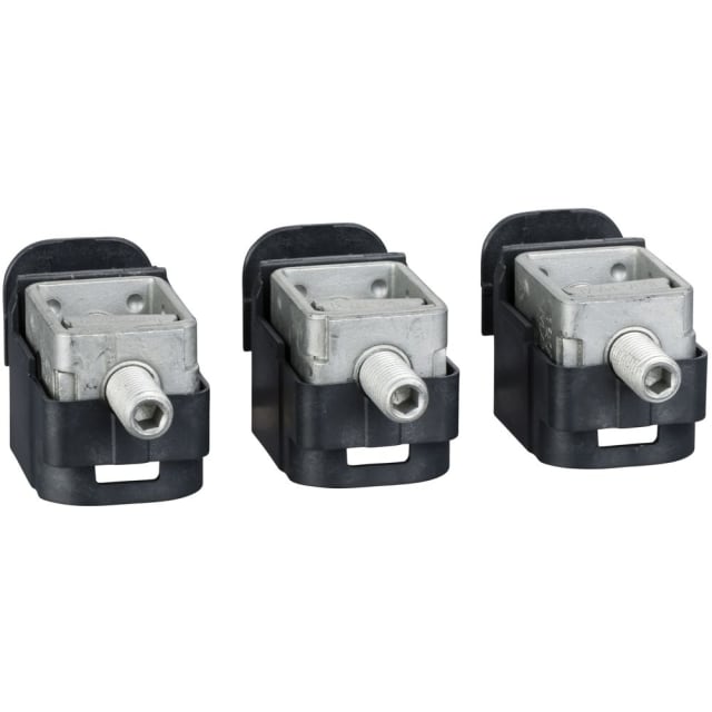 Schneider Distribution - 3 bornes (acier) pour 1 câble 1 Schneider Distribution - 3 bornes (acier) pour 1 câble 1