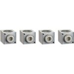 Schneider Distribution - 4 bornes (Al) pour 1 câble 35-300mm² + séparateur de phases pour Compact NSX400- - LV432480