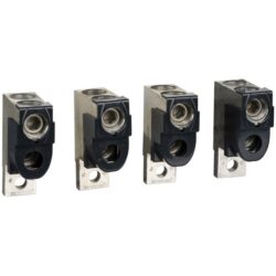 Schneider Distribution - 4 bornes (Al) pour 2 câbles 50-120mm² +séparateur de phases pour Compact NSX100- - LV429219