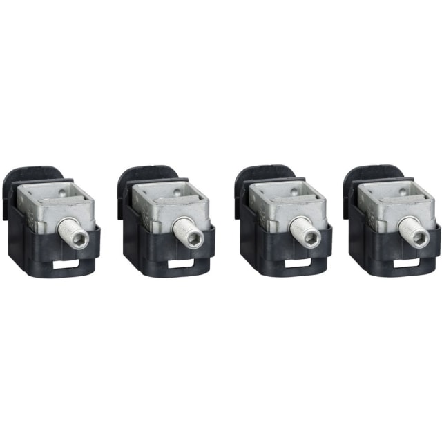 Schneider Distribution - 4 bornes (acier) pour 1 câble 1 Schneider Distribution - 4 bornes (acier) pour 1 câble 1