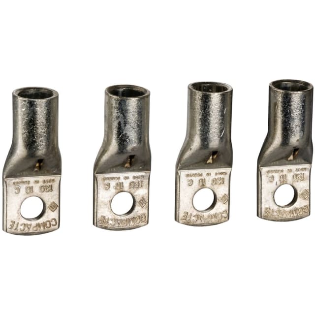 Schneider Distribution - 4 cosses CU 120mm² + séparateur de phases pour Compact NSX100-250F/N/H/S/L - I - LV429256 Schneider Distribution - 4 cosses CU 120mm² + séparateur de phases pour Compact NSX100-250F/N/H/S/L - I - LV429256