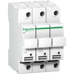 Schneider Distribution - Acti 9 - fusible-sectionneur STI - 3 pôles - 25 A - pour fusible 10