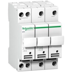 Schneider Distribution - Acti 9 - fusible-sectionneur STI - 3 pôles + N - 25 A - pour fusible 10