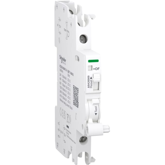 Schneider Distribution - Acti9 - contact auxiliaire - iSD+OF - 2 C/O - 100mA-6A - AC/DC - A9A26909 Schneider Distribution - Acti9 - contact auxiliaire - iSD+OF - 2 C/O - 100mA-6A - AC/DC - A9A26909