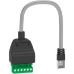 Schneider Distribution - Adaptateur Modbus RJ45 vers connecteur ouvert - LV434211