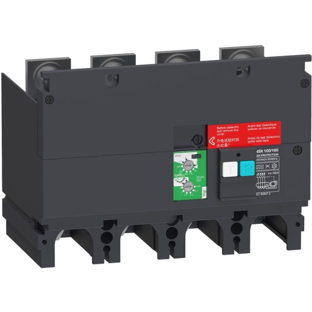 Schneider Distribution - Bloc différentiel Vigi 4P 200-440 V | Pour ComPacT NSX100/160 - LV429489 Schneider Distribution - Bloc différentiel Vigi 4P 200-440 V | Pour ComPacT NSX100/160 - LV429489