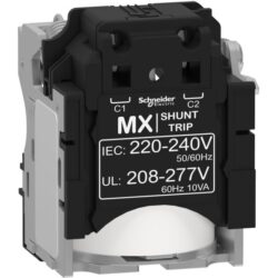 Schneider Distribution - Bobine à émission de courant MX 208-277V/220-380V CA Compact NSX100-630F/N/H/S/L - LV429387