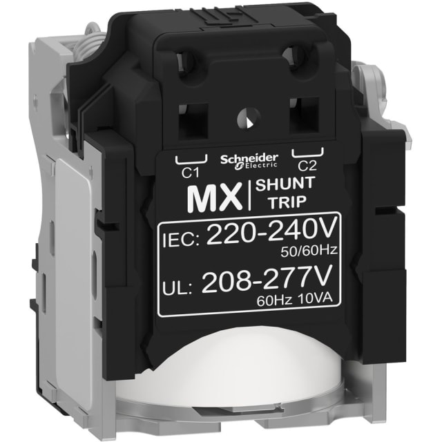 Schneider Distribution - Bobine à émission de courant MX 208-277V/220-380V CA Compact NSX100-630F/N/H/S/L - LV429387 Schneider Distribution - Bobine à émission de courant MX 208-277V/220-380V CA Compact NSX100-630F/N/H/S/L - LV429387