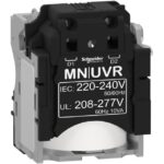 Schneider Distribution - Bobine a minima de tension MN 220-240V 50/60Hz/ 208-277V 60Hz pour Compact NSX1 - LV429407