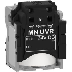 Schneider Distribution - Bobine a minima de tension MN 24VCC pour Compact NSX100-630F/N/H/S/L - LV429410