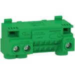 Schneider Distribution - Bornier de terre 14 connections (3 x 25mm² + 11 x 4mm²) - LGYT1E14