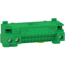Schneider Distribution - Bornier de terre 24 connections (3 x 25mm² + 21 x 4mm²) - LGYT1E24