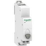 Schneider Distribution - Bouton poussoir iPB 1NO simple gris - A9E18032