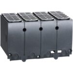 Schneider Distribution - Cache-bornes long 4P | Pour ComPacT NSX100/160/250 - LV429518