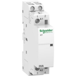 Schneider Distribution - Contacteur 20A-2P-230V-AUTO-2NO - A9C22722