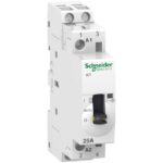 Schneider Distribution - Contacteur 25A-2P-230V-MAN-2NO - A9C21732