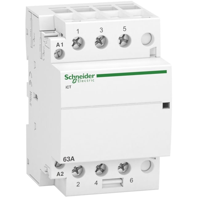 Schneider Distribution - Contacteur 63A-3P-230V-AUTO-3NO - A9C20863 Schneider Distribution - Contacteur 63A-3P-230V-AUTO-3NO - A9C20863