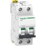 Schneider Distribution - Disjoncteur iC60H 2P 25A C - A9F89225