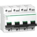 Schneider Distribution - Disjoncteur modulaire C120H 4P 63A courbe C 15kA - A9N18478