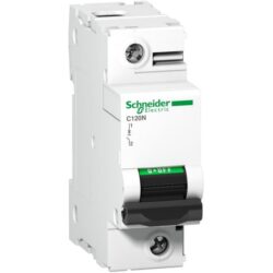 Schneider Distribution - Disjoncteur modulaire C120N 1P 125A courbe C 10kA - A9N18359