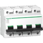 Schneider Distribution - Disjoncteur modulaire C120N 4P 80A courbe D 10kA - A9N18391