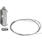 Schneider Distribution - Etrier universel et câble acier longueur 3 m - KBA40ZFSU
