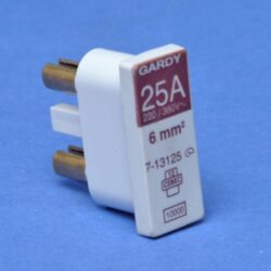 Schneider Distribution - Fusible 20mm - 25A - brun - 10000A - 713125