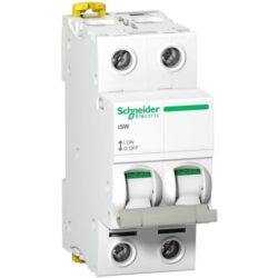Détails visibles de Interrupteur sectionneur modulaire 2P 63A pour Interrupteurs-sectionneurs