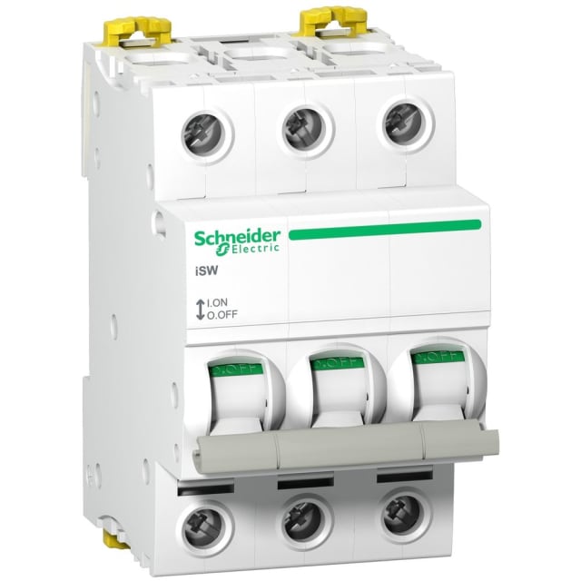 Schneider Distribution - INTERRUPTEUR-sectionneur iSW - 3P - 40 A - 240 V - A9S65340 Schneider Distribution - INTERRUPTEUR-sectionneur iSW - 3P - 40 A - 240 V - A9S65340