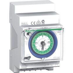 Schneider Distribution - Inrerrupteur horaire - 1 canal - 24 h - 200 h - avec reserve de marche - CCT15365