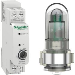 Schneider Distribution - Interrupteur crépusculaire IC2000 avec cellule de luminosité extérieur (18 mm) - CCT15369