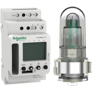 Schneider Distribution - Interrupteur crépusculaire programmable IC100kp+ 1 canal smart - CCT15494