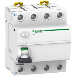 Schneider Distribution - Interrupteur différentiel iID 4P 100A 300mA A-type - A9R04491