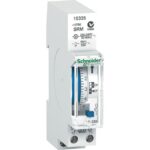 Schneider Distribution - Interrupteur horaire mécanique IH - 24 h - 1 canal - 15335