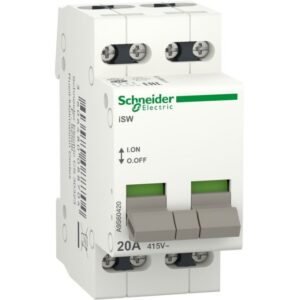 Schneider Distribution - Interrupteur iSW 4P 20A - A9S60420