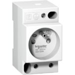 Schneider Distribution - Prise DIN iPC - 2P+E - 16 A - 250 V CA - NFC 15100 - norme française - A9A15306