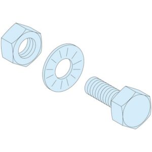 Schneider Distribution - PrismaSeT Active 20 BOULONS M6X20/BARRE 5MM - LVS04194