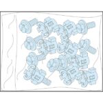 Schneider Distribution - PrismaSeT Active 20 VIS+ECROUS/OSSATURE - LVS08921