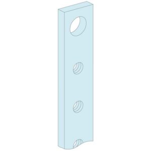 Schneider Distribution - PrismaSeT Active 4 BARRES TARAUDEES 250A L1000 - LVS04162