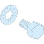 Schneider Distribution - PrismaSeT Active 40VIS M6X16 BARRE TARAUDEE
