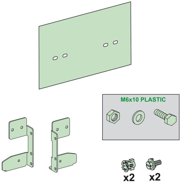 Schneider Distribution - PrismaSeT Active KIT ECRAN ECLISSE NEUTRE LINERGY EVOL. - LVS04624 Schneider Distribution - PrismaSeT Active KIT ECRAN ECLISSE NEUTRE LINERGY EVOL. - LVS04624