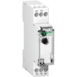 Schneider Distribution - Relais iRTA-retarde la mise sous tension d'une charge-1C/O-Uc 24-240 V CA/24V CC - A9E16065