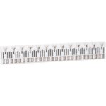 Schneider Distribution - Resi9 XE - Répartiteur embrochable 2P sans connecteur - 13 modules - R9XES613