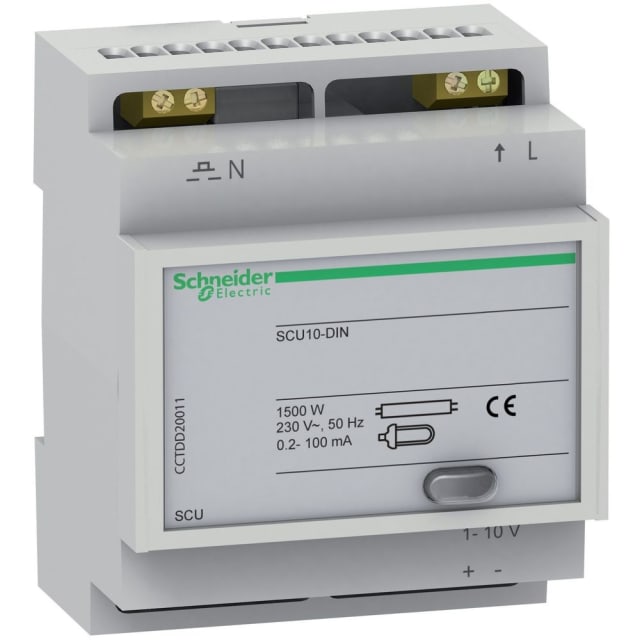 Schneider Distribution - TELEVARIATEUR 1 A 10V SCU 10 DIN - CCTDD20011 Schneider Distribution - TELEVARIATEUR 1 A 10V SCU 10 DIN - CCTDD20011