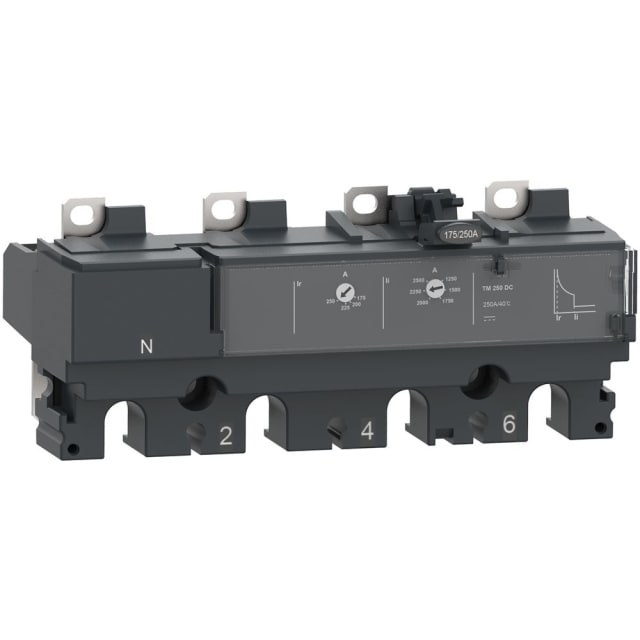 Schneider Distribution - TRIP UNIT NSX250 DC 4P 250A TMD - C254TM250D Schneider Distribution - TRIP UNIT NSX250 DC 4P 250A TMD - C254TM250D