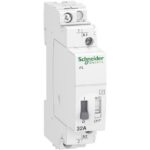 Schneider Distribution - Télérupteur iTL 32A 1NO 230Vac 50-60Hz 110Vdc - A9C30831