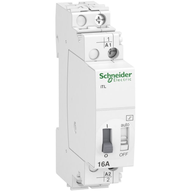 Schneider Distribution - Télérupteur iTL16A 1NO 230Vac 110Vdc 50-60Hz - A9C30811 Schneider Distribution - Télérupteur iTL16A 1NO 230Vac 110Vdc 50-60Hz - A9C30811