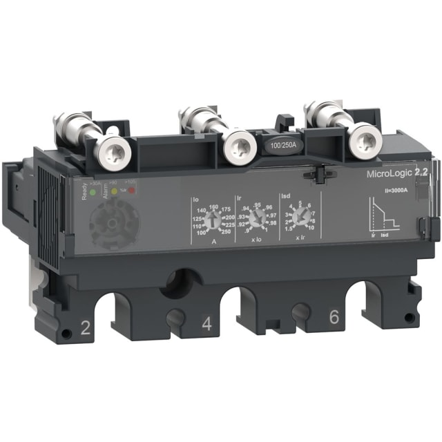 Schneider Distribution - Trip Unit 3P 250A MicroLogic 2.2 pour ComPacT NSX100/160/250 - C2532D250 Schneider Distribution - Trip Unit 3P 250A MicroLogic 2.2 pour ComPacT NSX100/160/250 - C2532D250